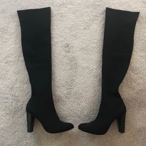 Brand new Charles David knee high knit boots